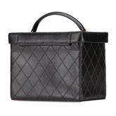 シャネル ビコローレ ココマーク バニティバッグ ショルダーバッグ 2WAY ブラック レザー レディース CHANEL 【中古】